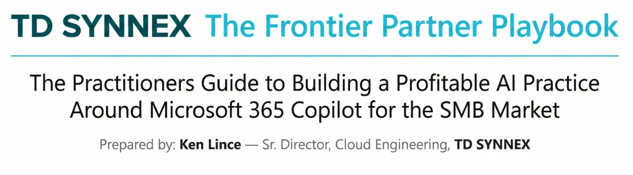 TD SYNNEX – The Frontier Partner Playbook